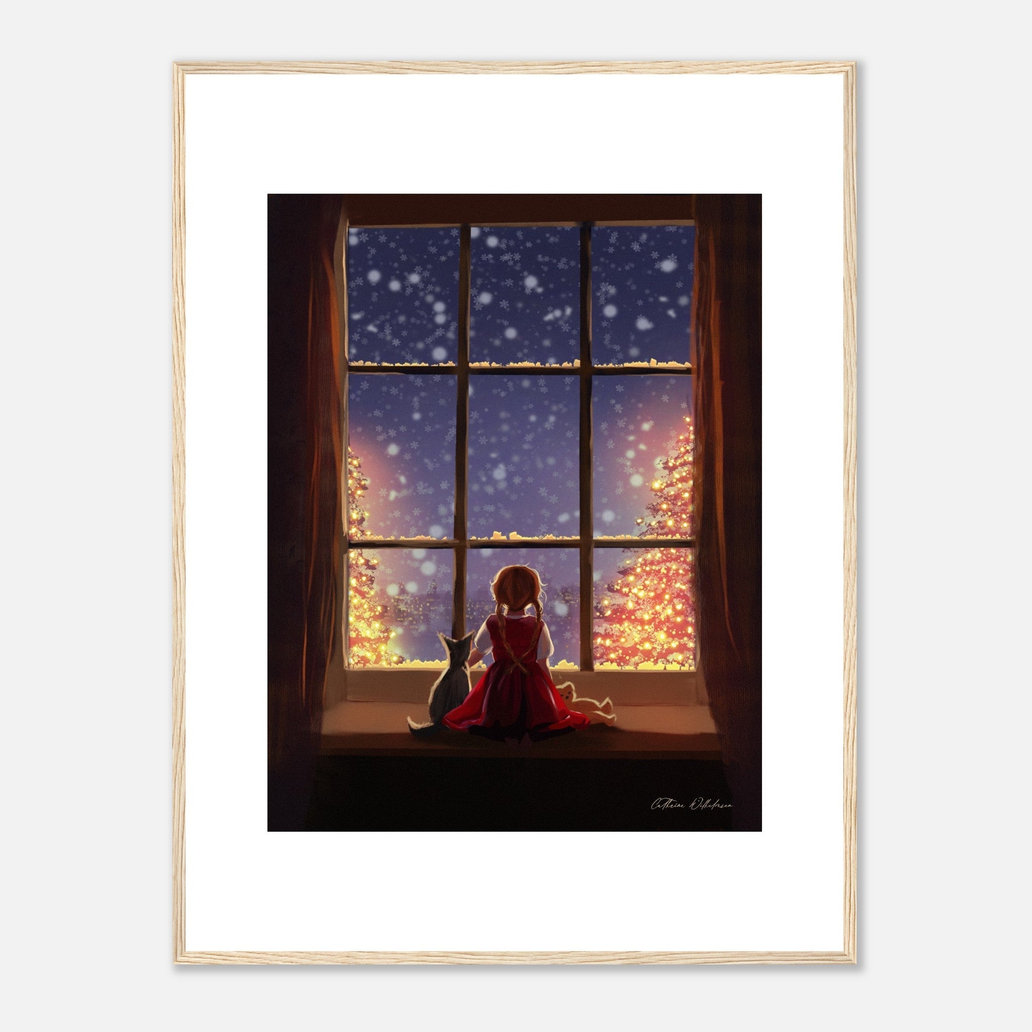 The Waiting Hour – Framed Art Print - PlanetC