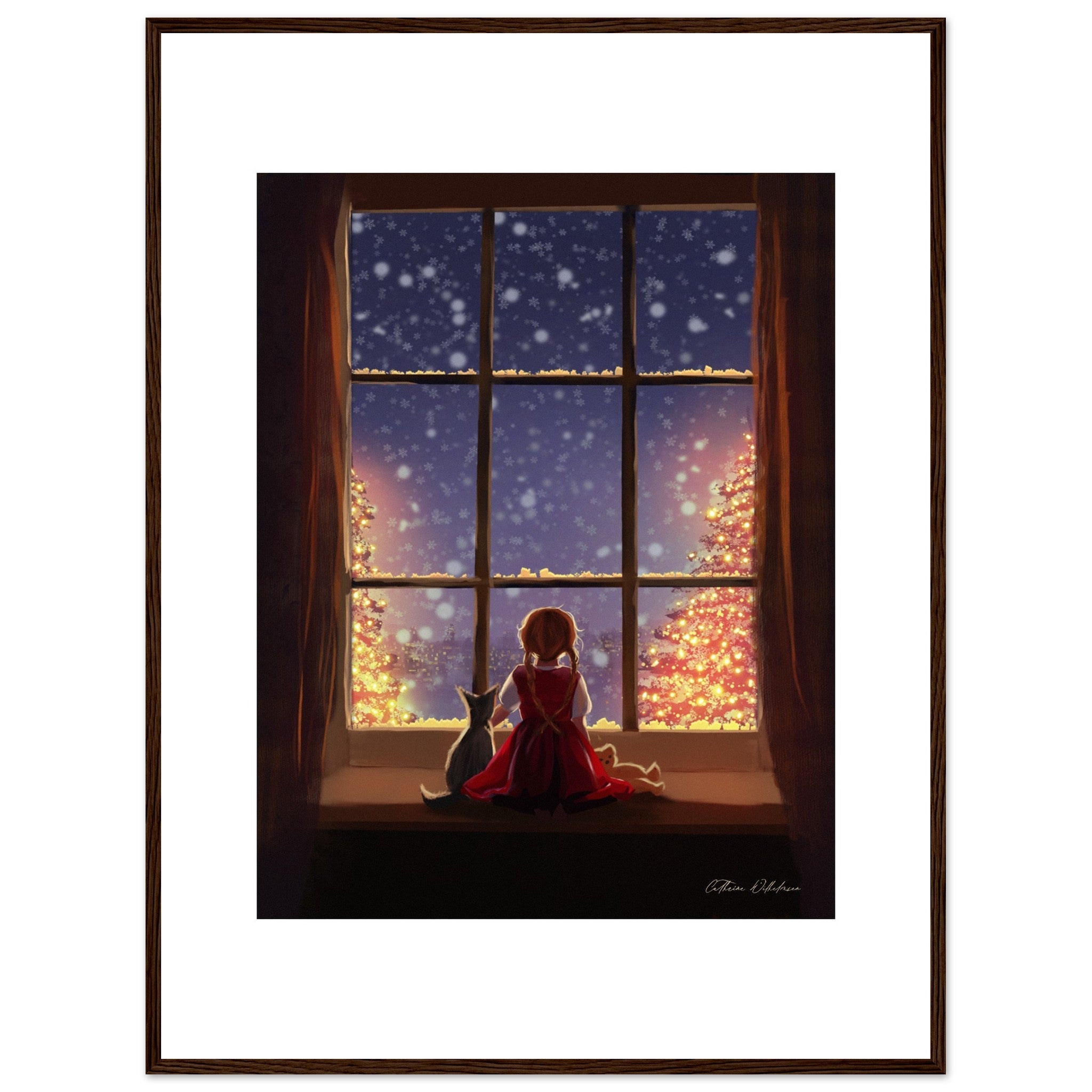 The Waiting Hour – Framed Art Print - PlanetC