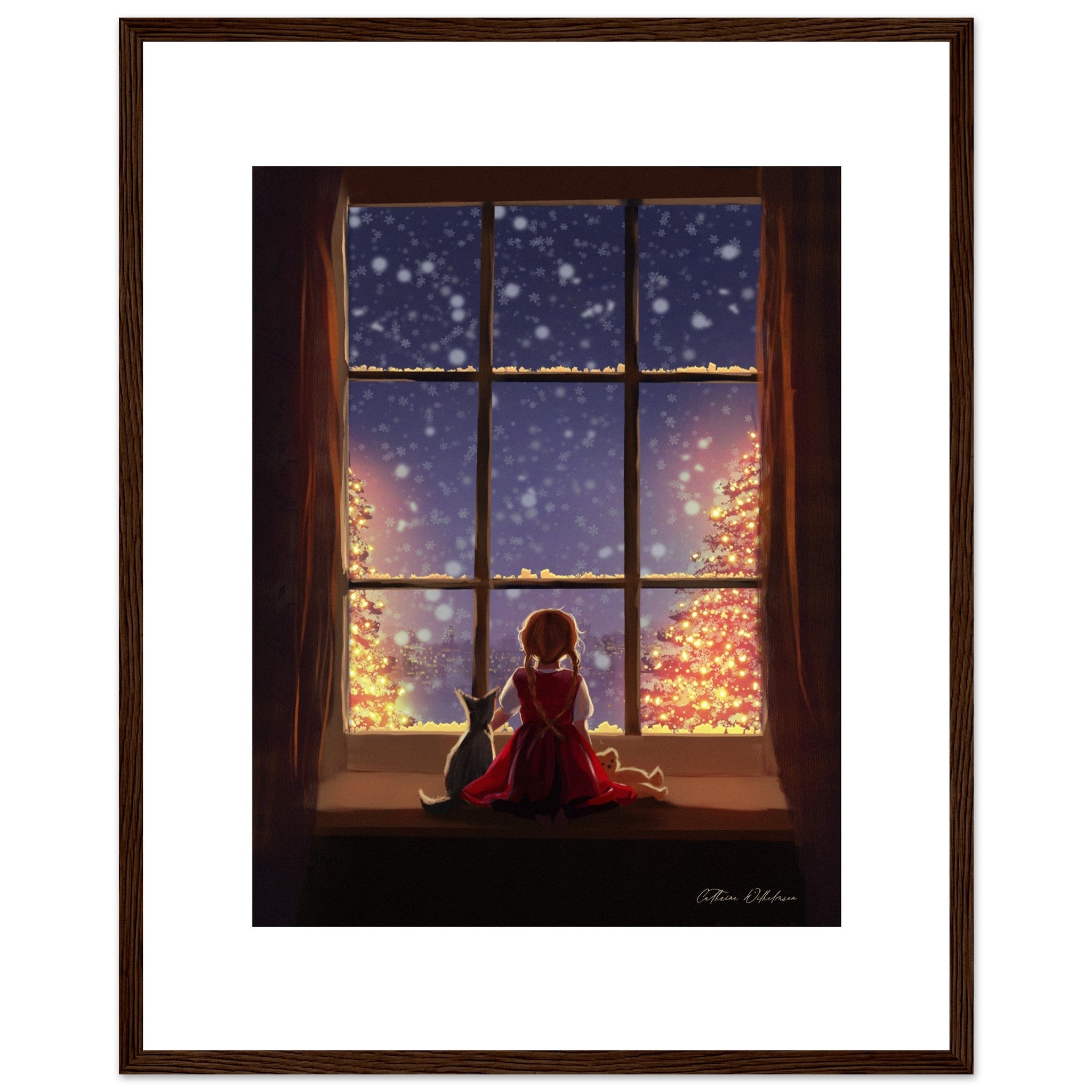 The Waiting Hour – Framed Art Print - PlanetC