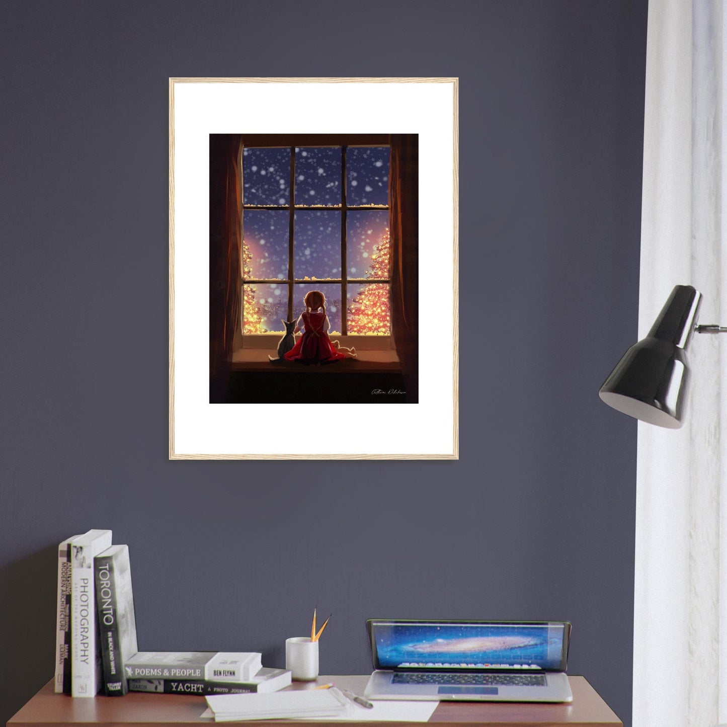 The Waiting Hour – Framed Art Print - PlanetC