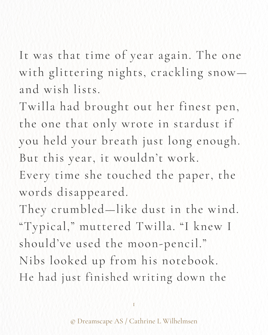 Twilla & Nibs and the Wish That Wouldn’t Be Written - PlanetC