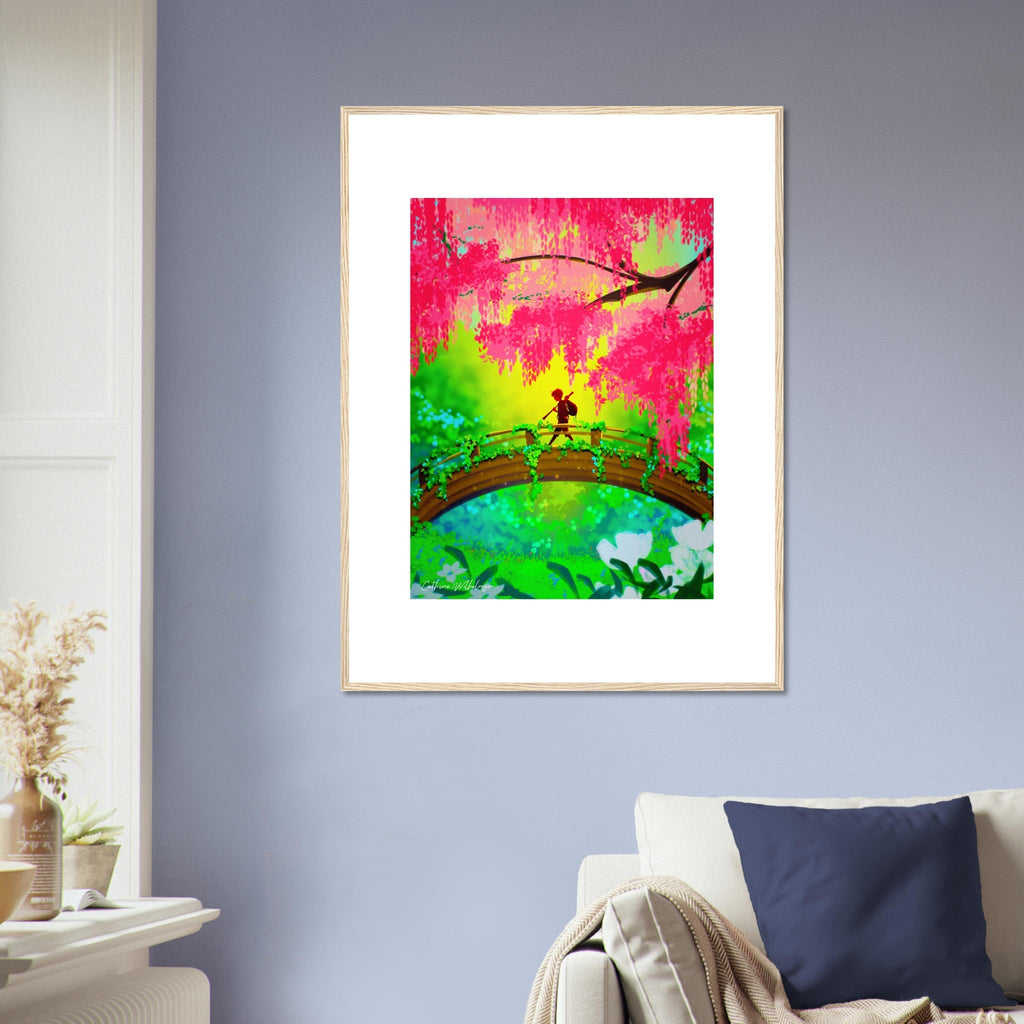 Wanderlust - Framed art print - PlanetC