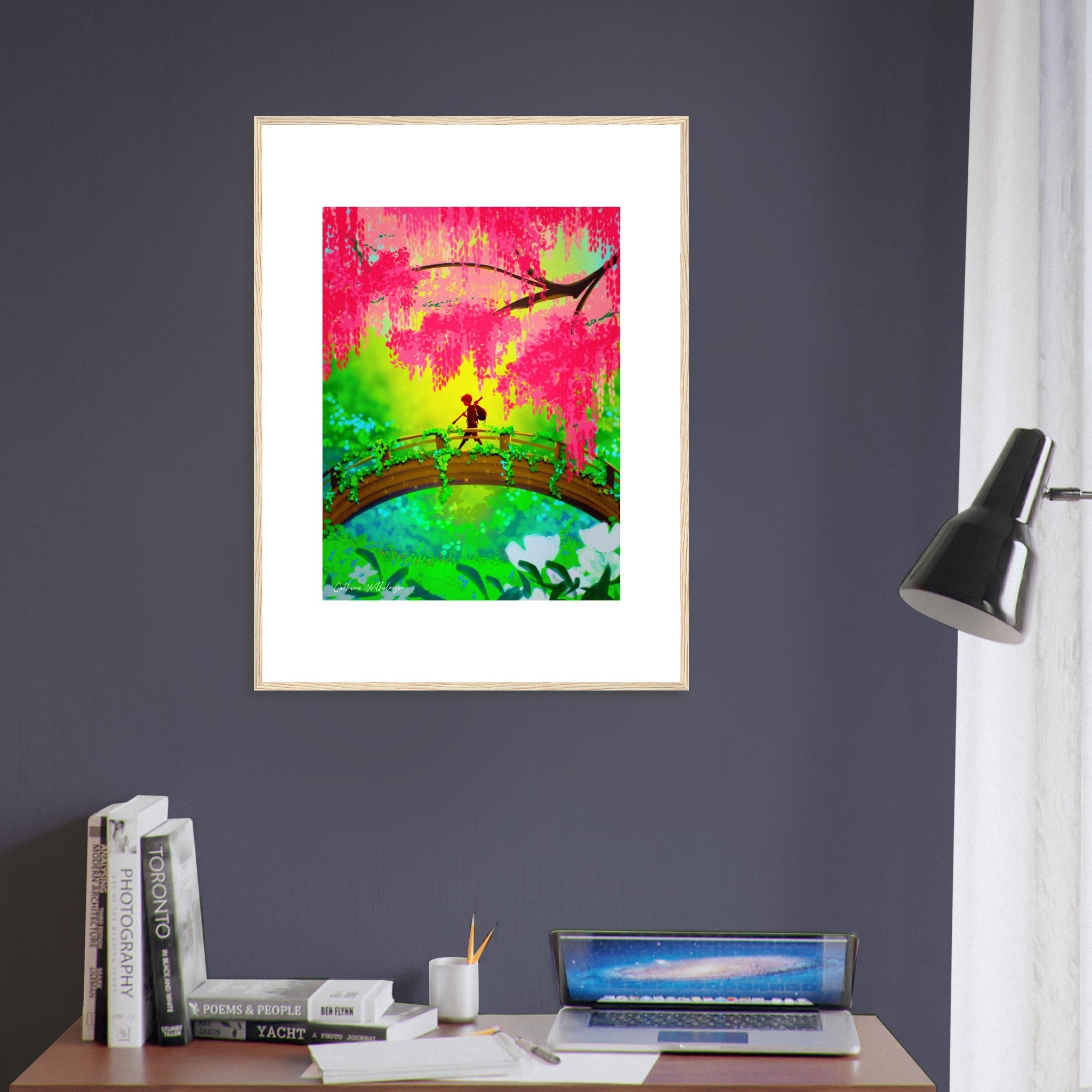 Wanderlust - Framed art print - PlanetC
