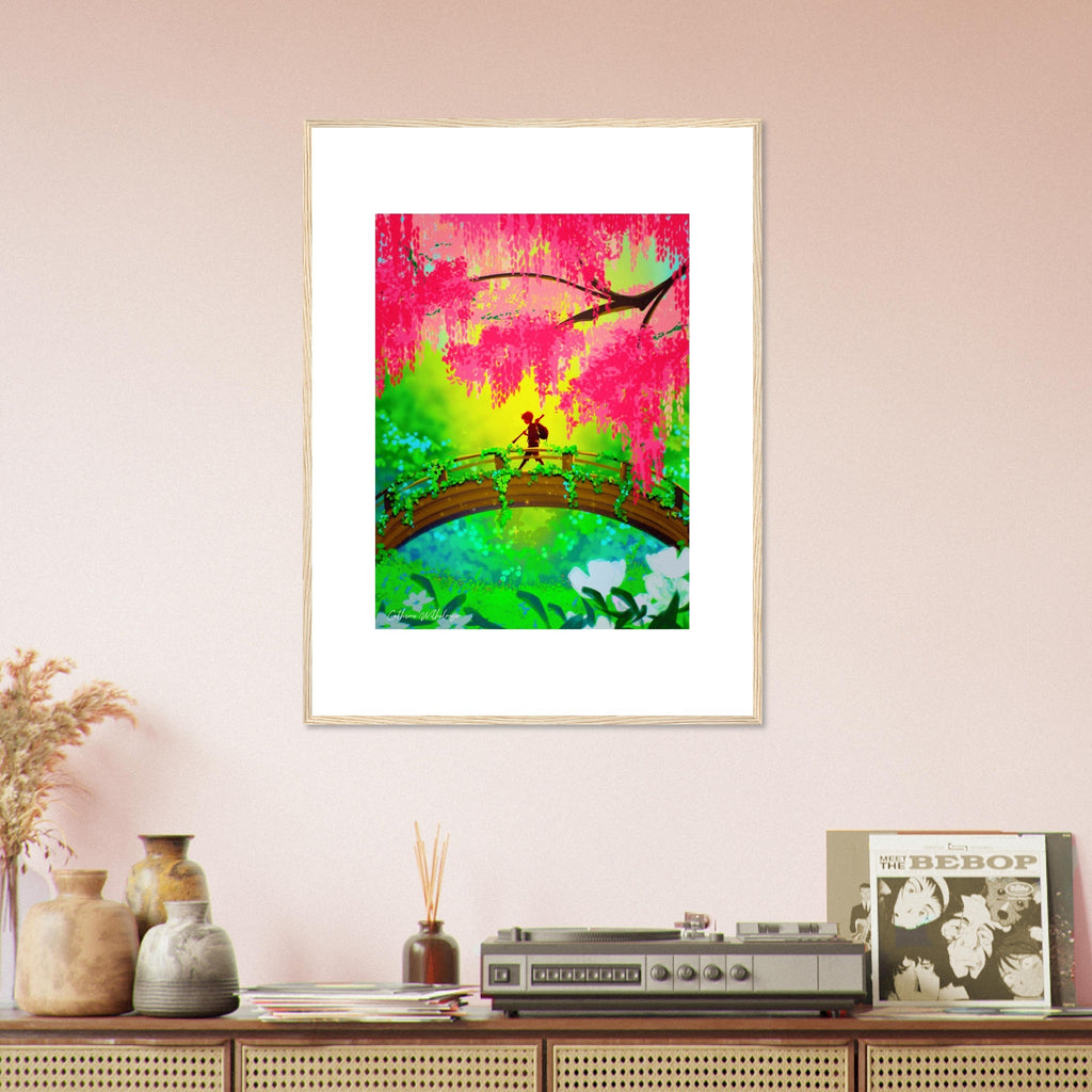 Wanderlust - Framed art print - PlanetC