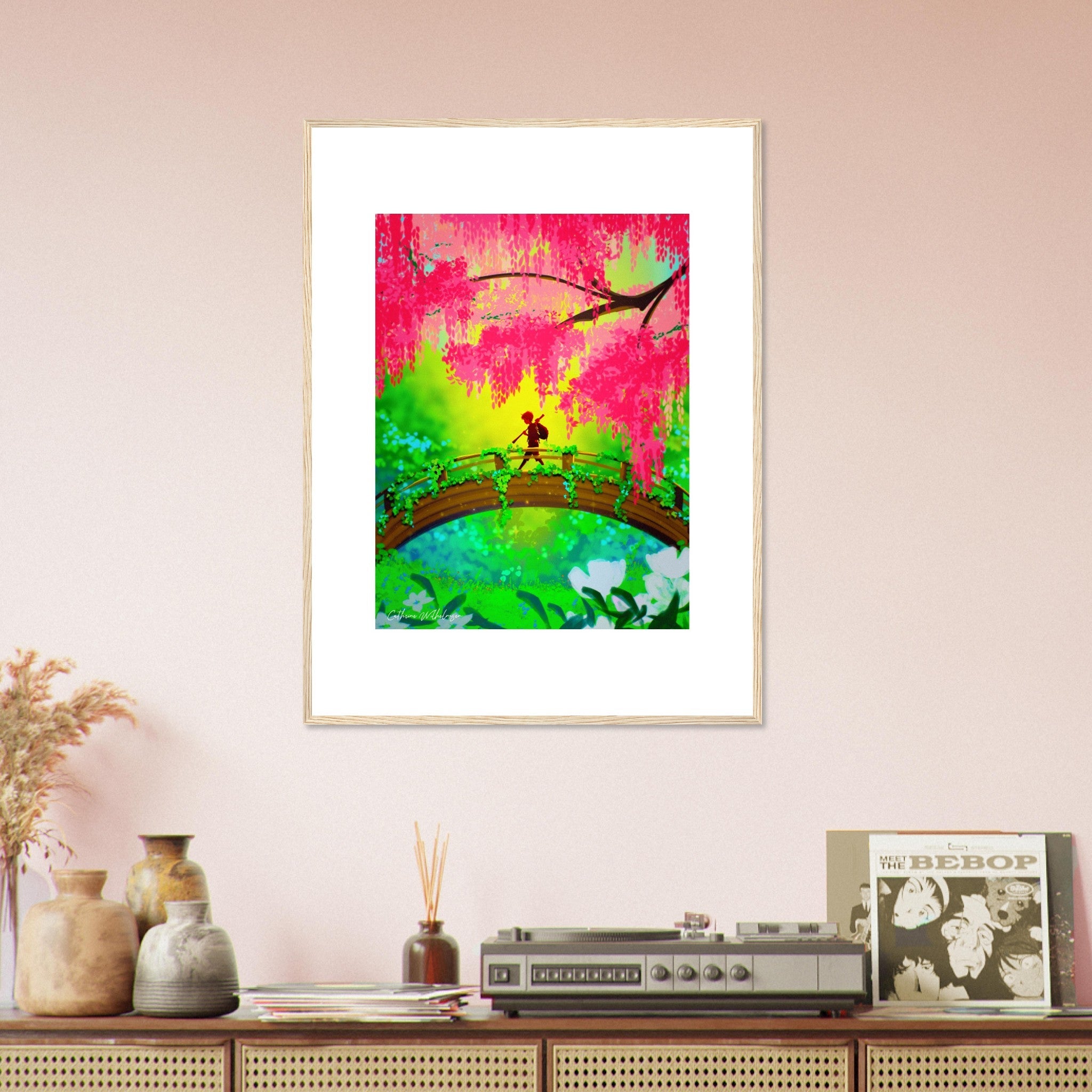 Wanderlust - Framed art print - PlanetC