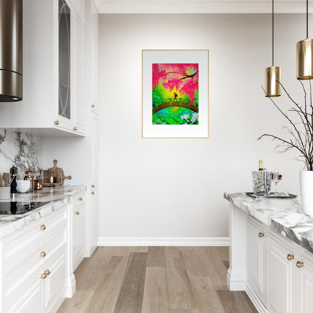 Wanderlust - Framed art print - PlanetC