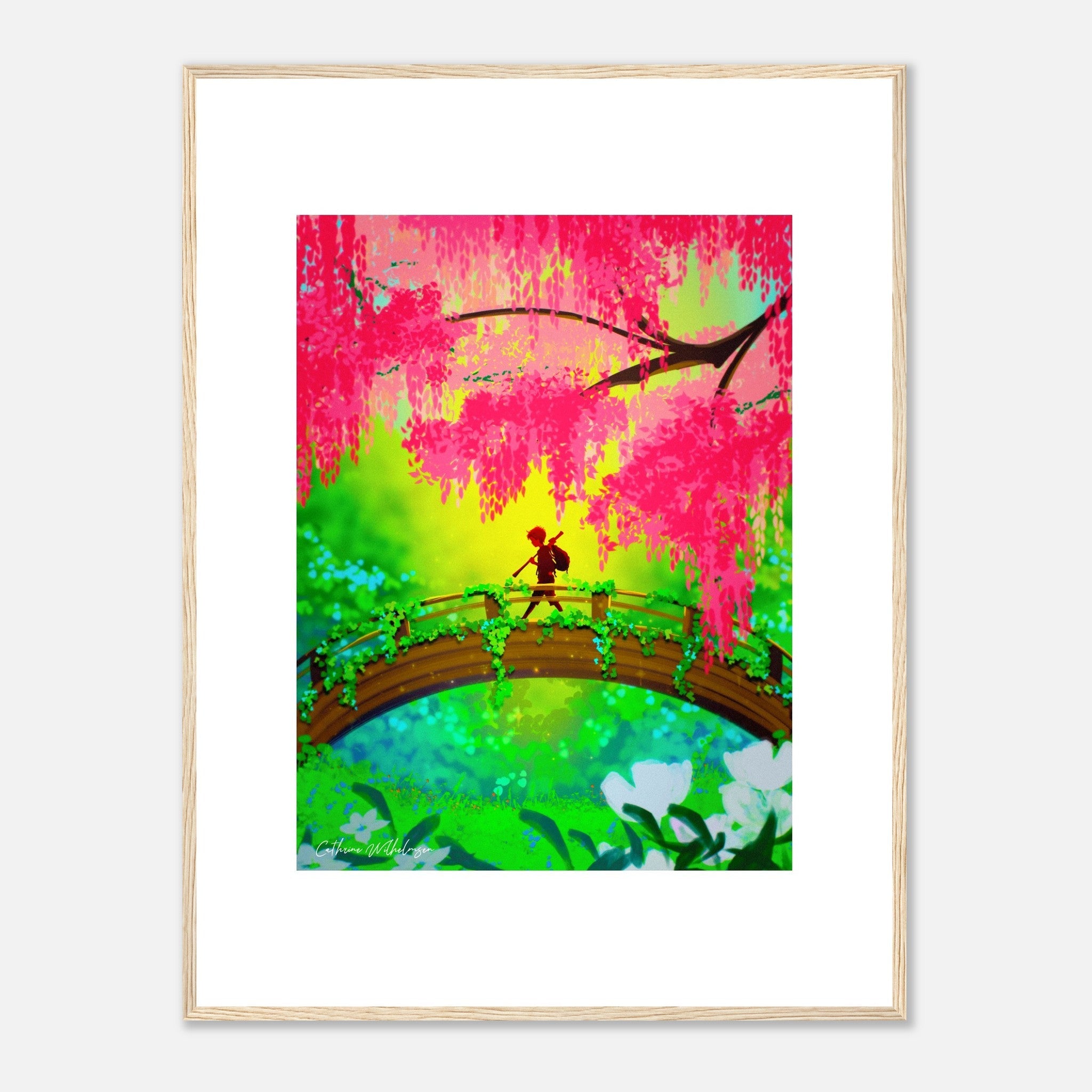 Wanderlust - Framed art print - PlanetC