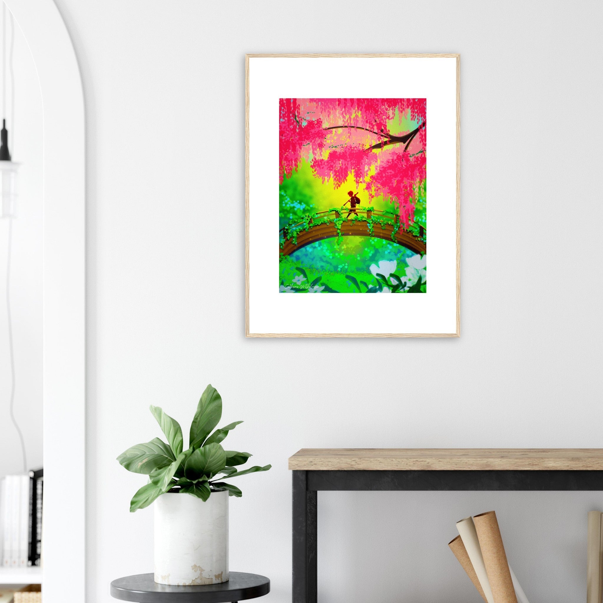 Wanderlust - Framed art print - PlanetC