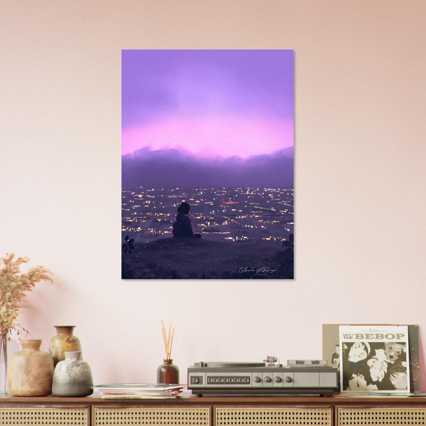 While Thinking About It - Aluminum Print - PlanetC