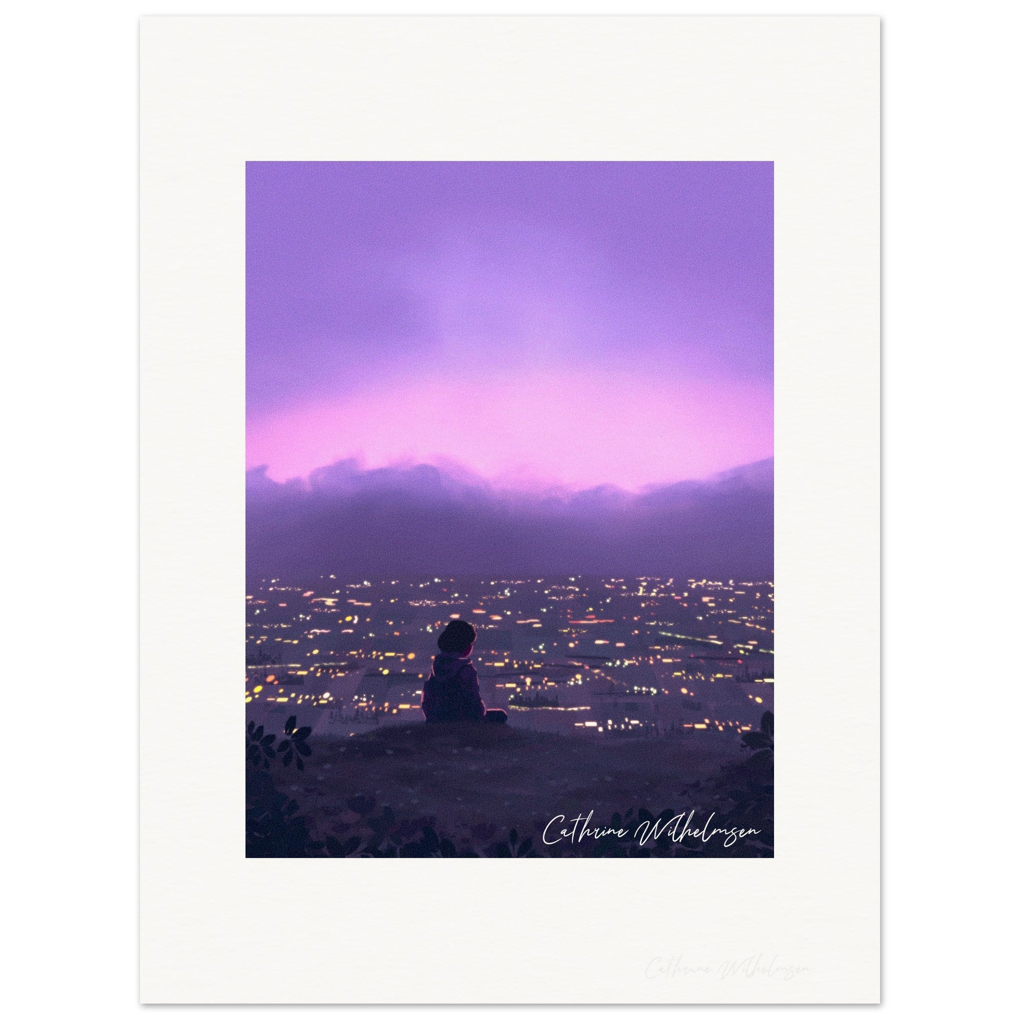 While Thinking About it - Kunsttrykk uten ramme - PlanetC