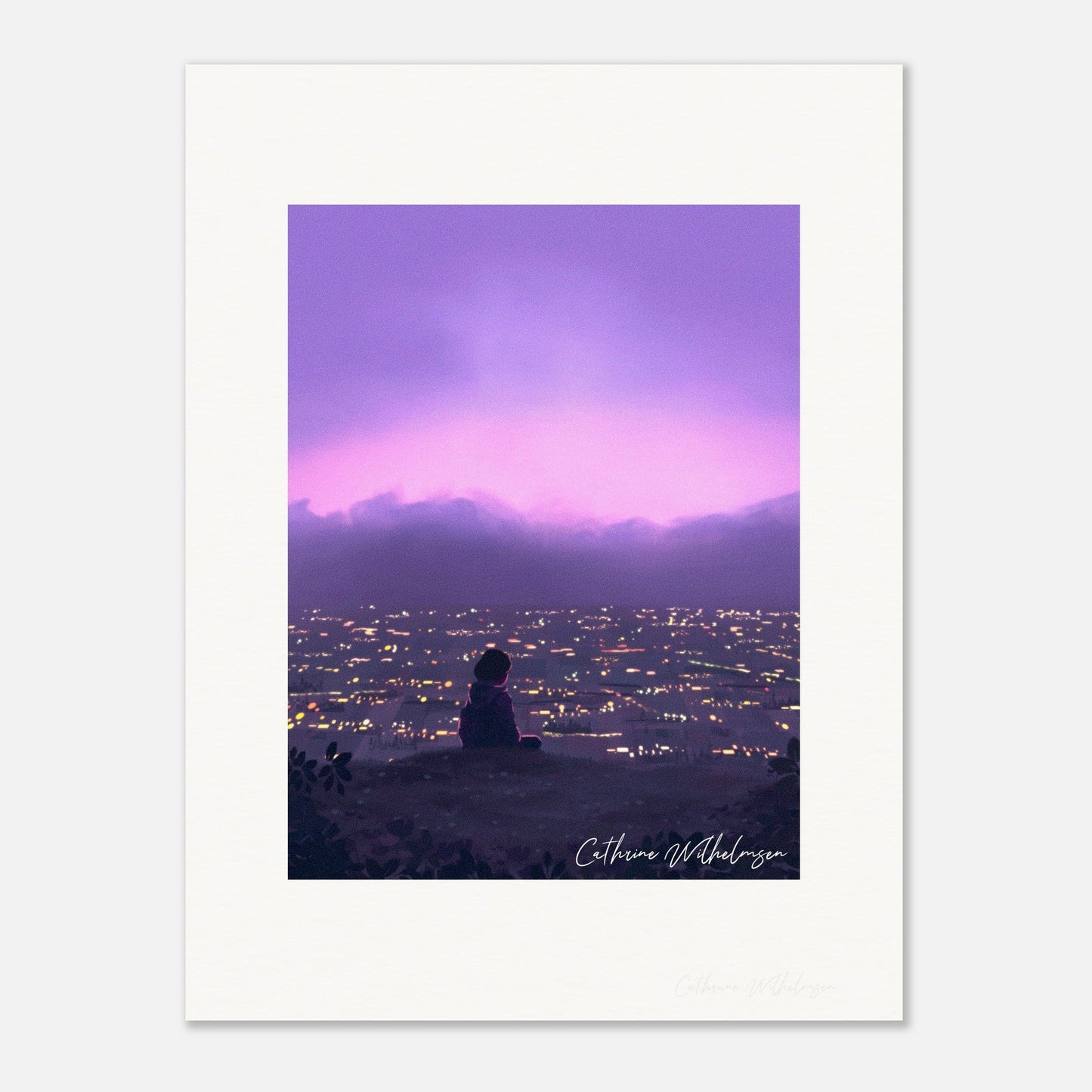 While Thinking About it - Kunsttrykk uten ramme - PlanetC