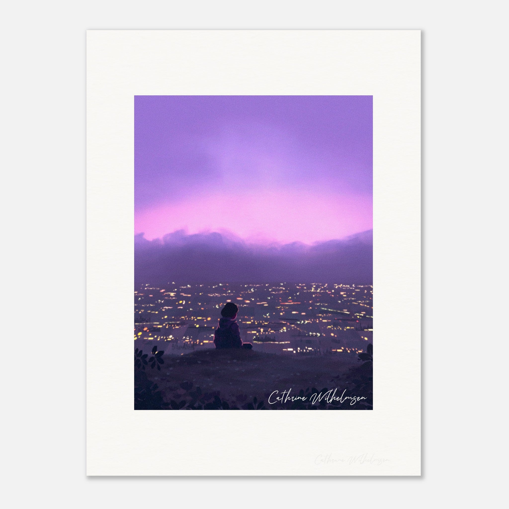 While Thinking About it - Kunsttrykk uten ramme - PlanetC