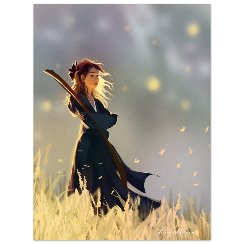 Young Warrior - Aluminum Print - PlanetC