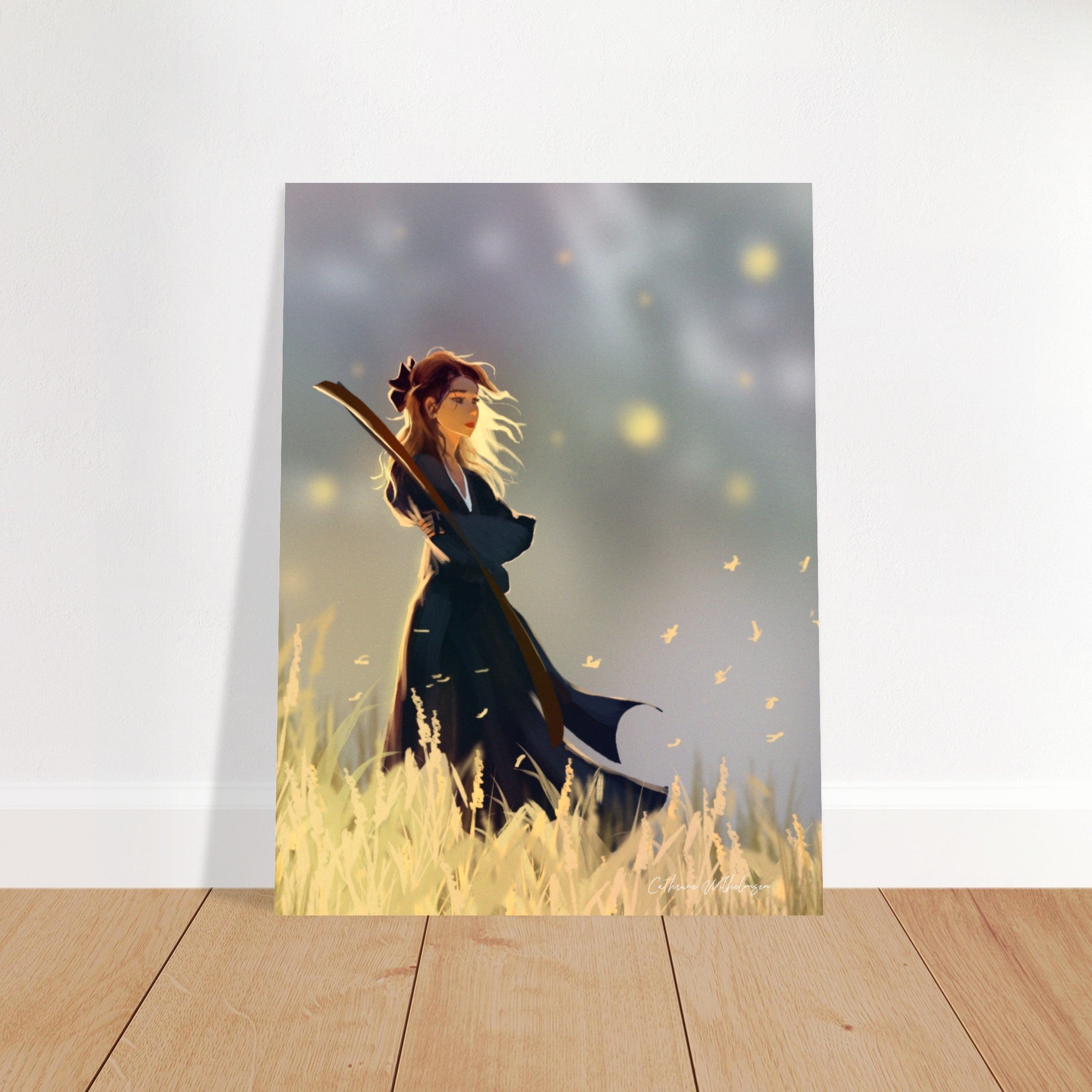 Young Warrior - Aluminum Print - PlanetC