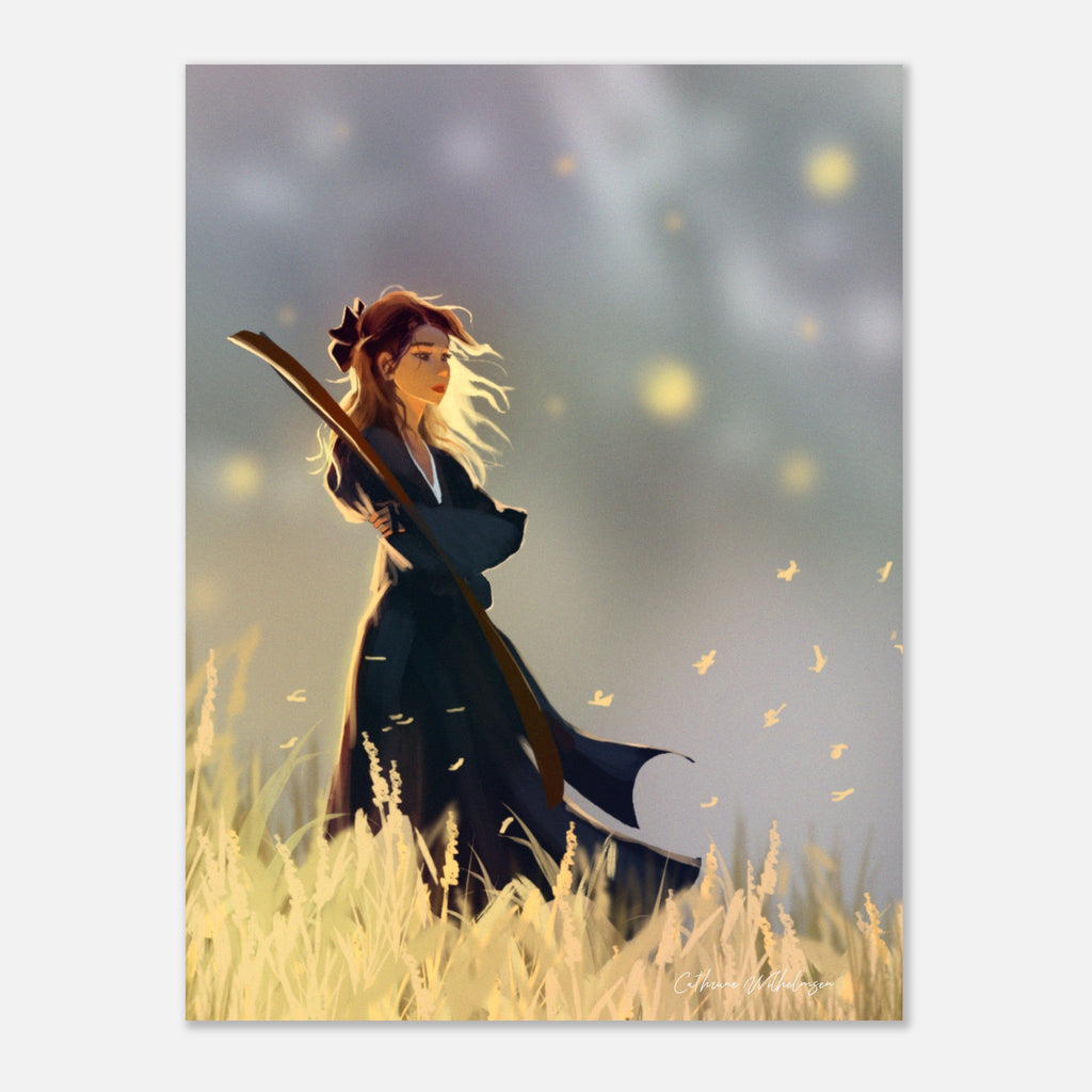 Young Warrior - Aluminum Print - PlanetC